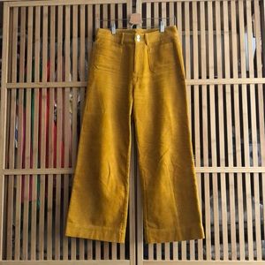MARINE LAYER MUSTARD CORDS SIZE M